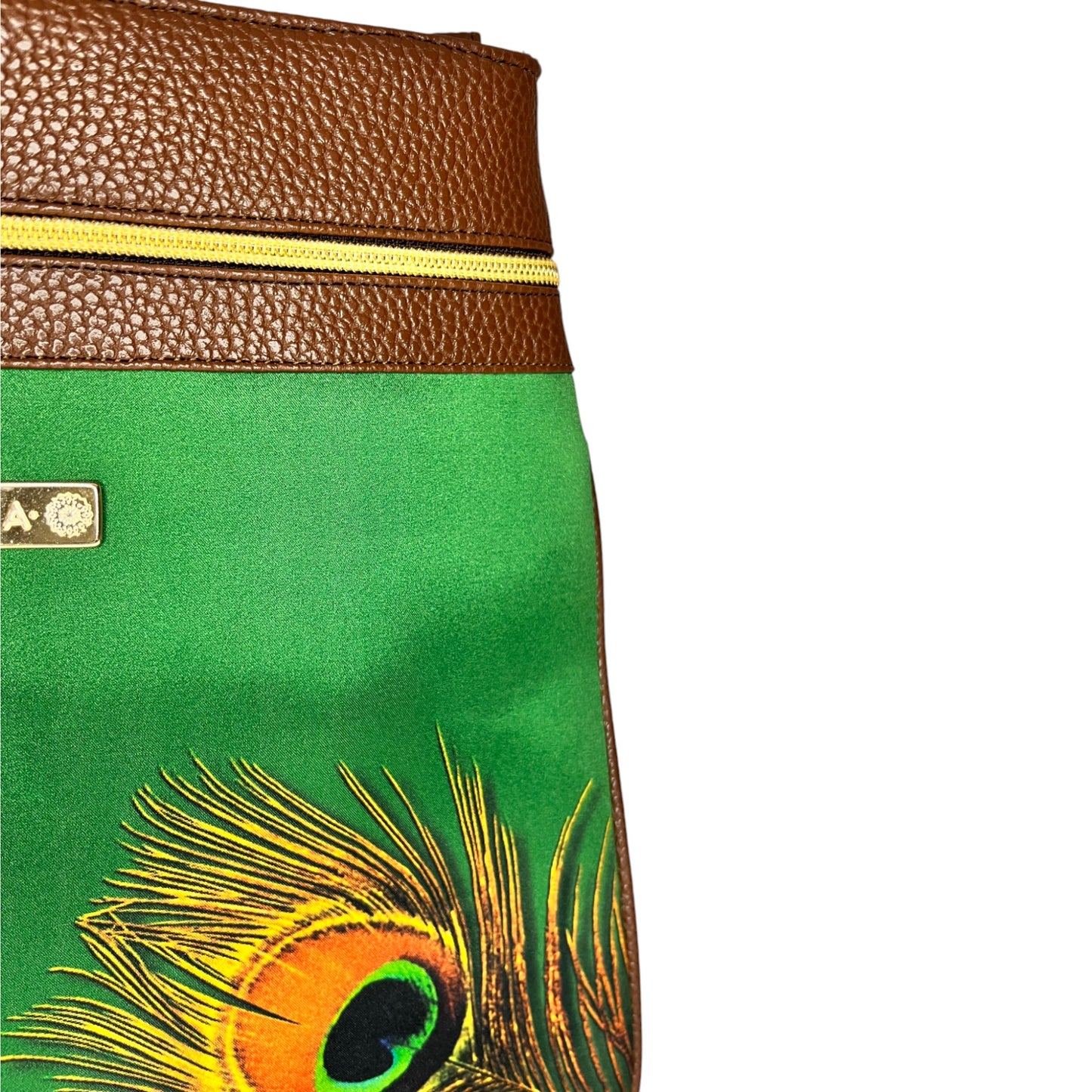 Bandolera Lia - Pavo Real Green
