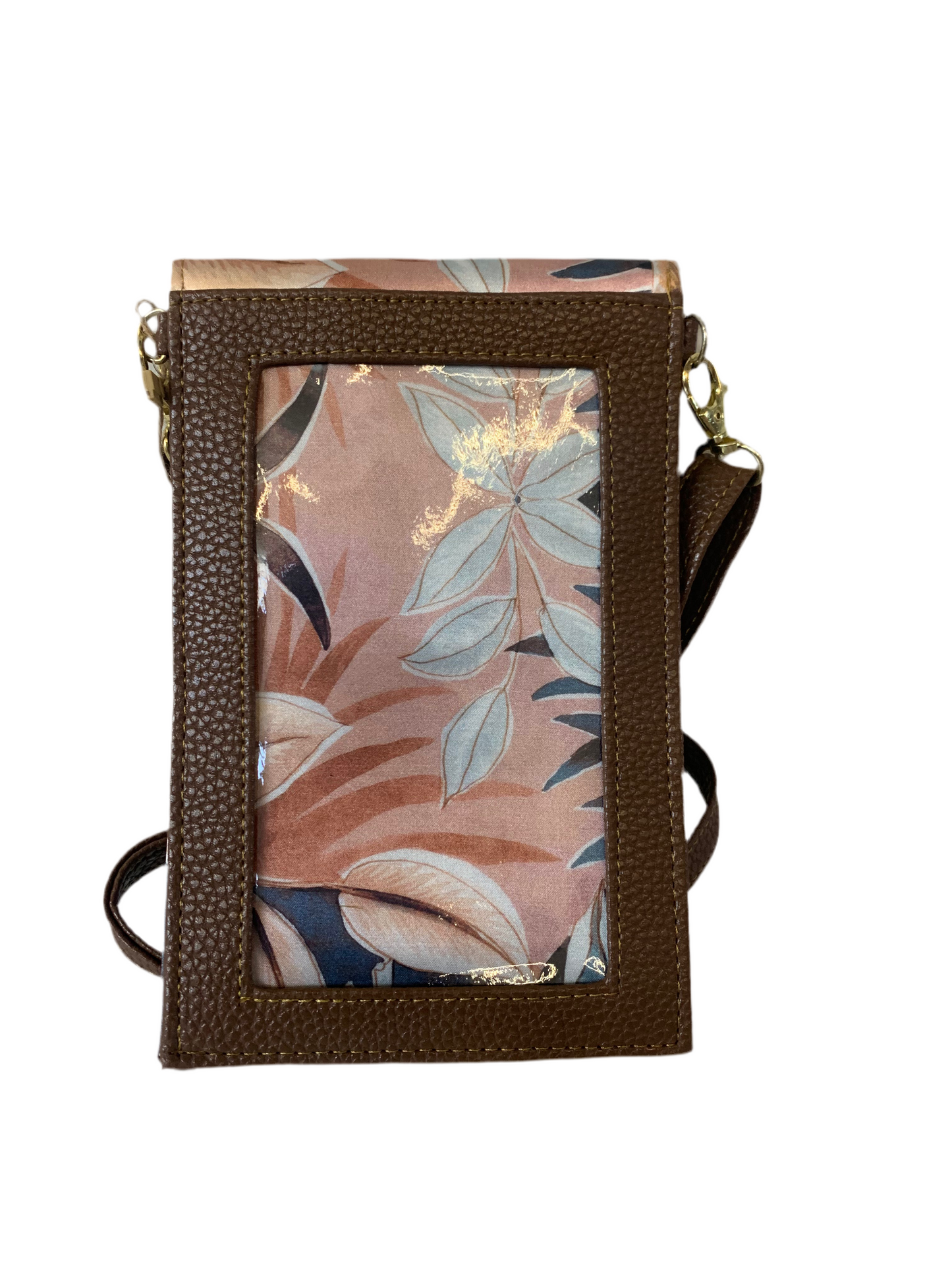 Amelie Porta Celular - Cream Leaves