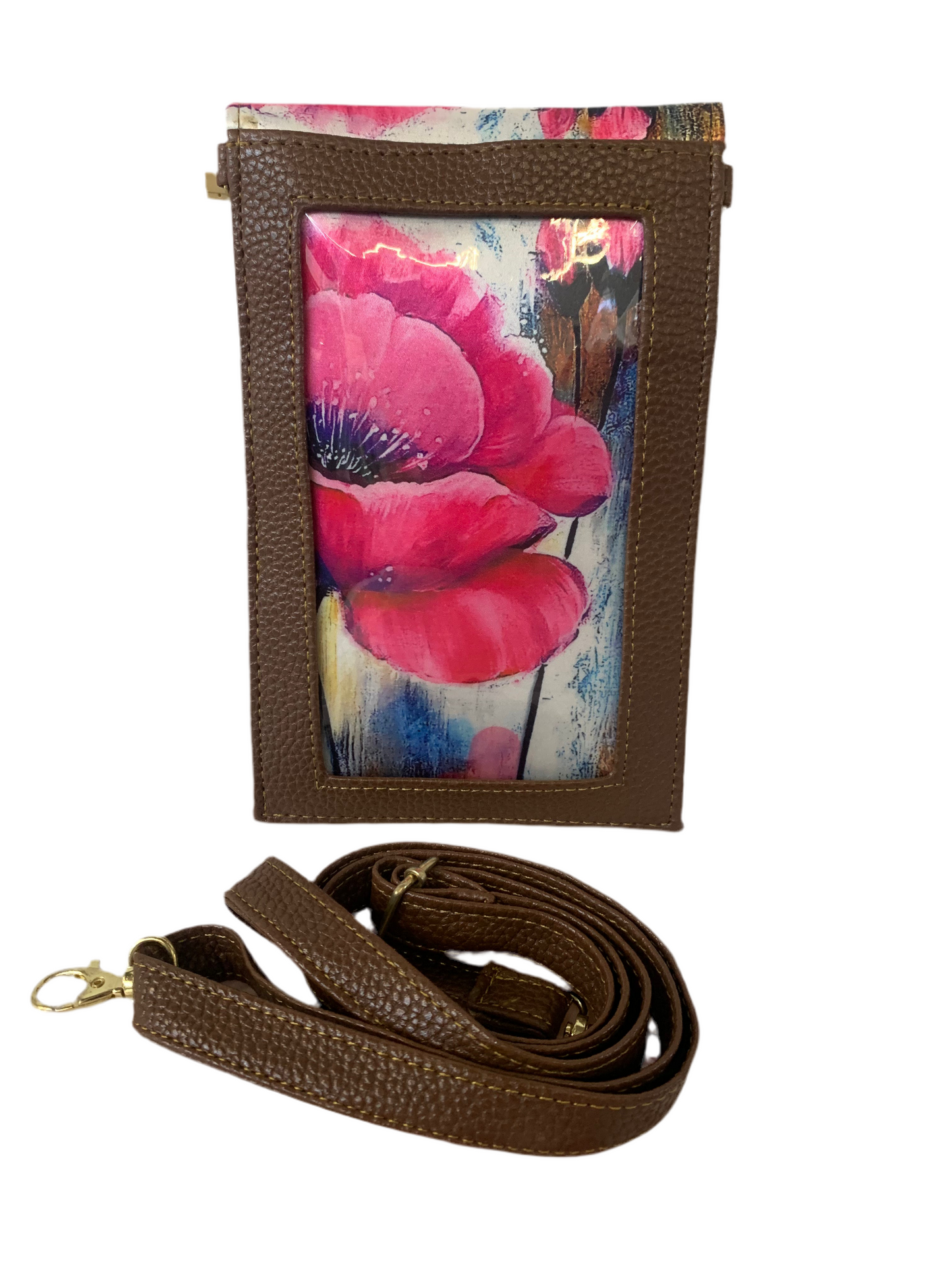 Amelie Porta Celular - Flor Rosa
