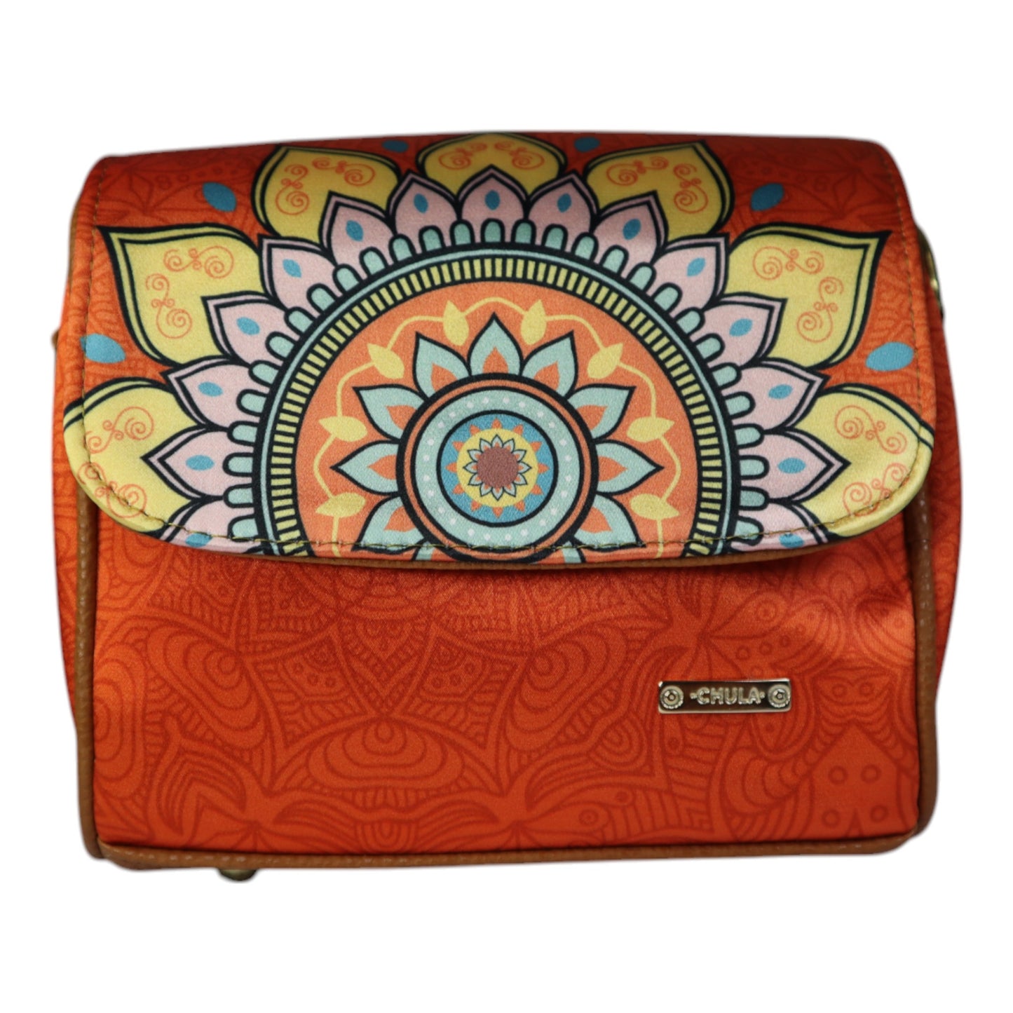 Mini Baul - Mandala Orange