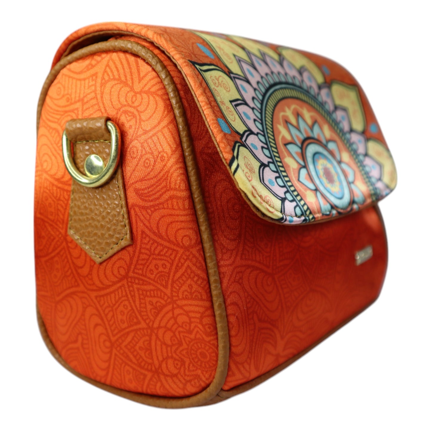 Mini Baul - Mandala Orange