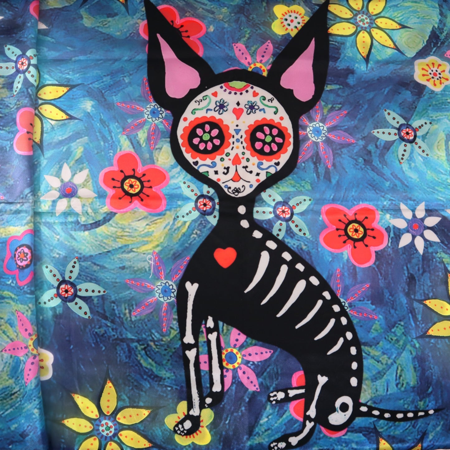 Pashmina - Skull Dog