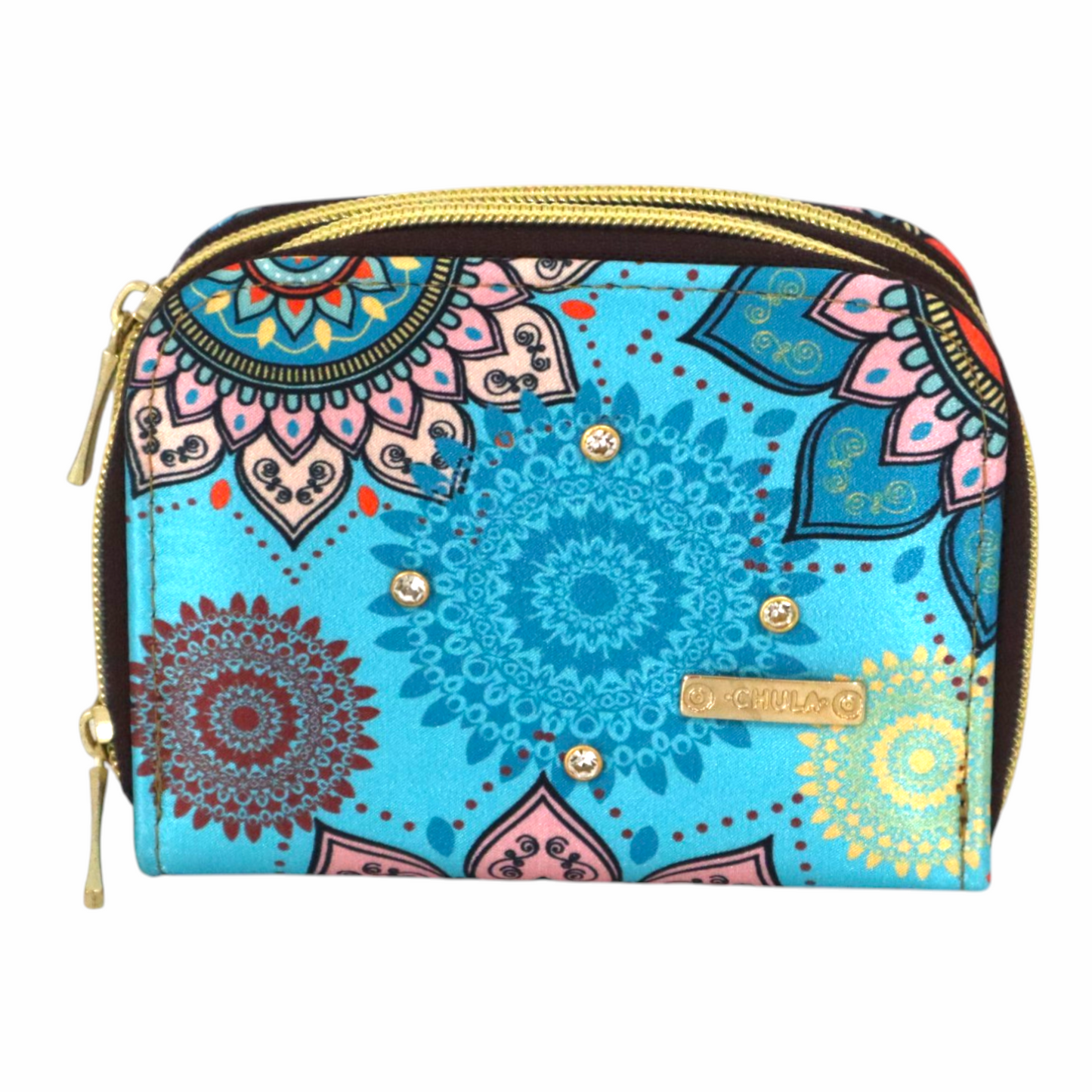 Billetera Jenny - Mandala Aqua