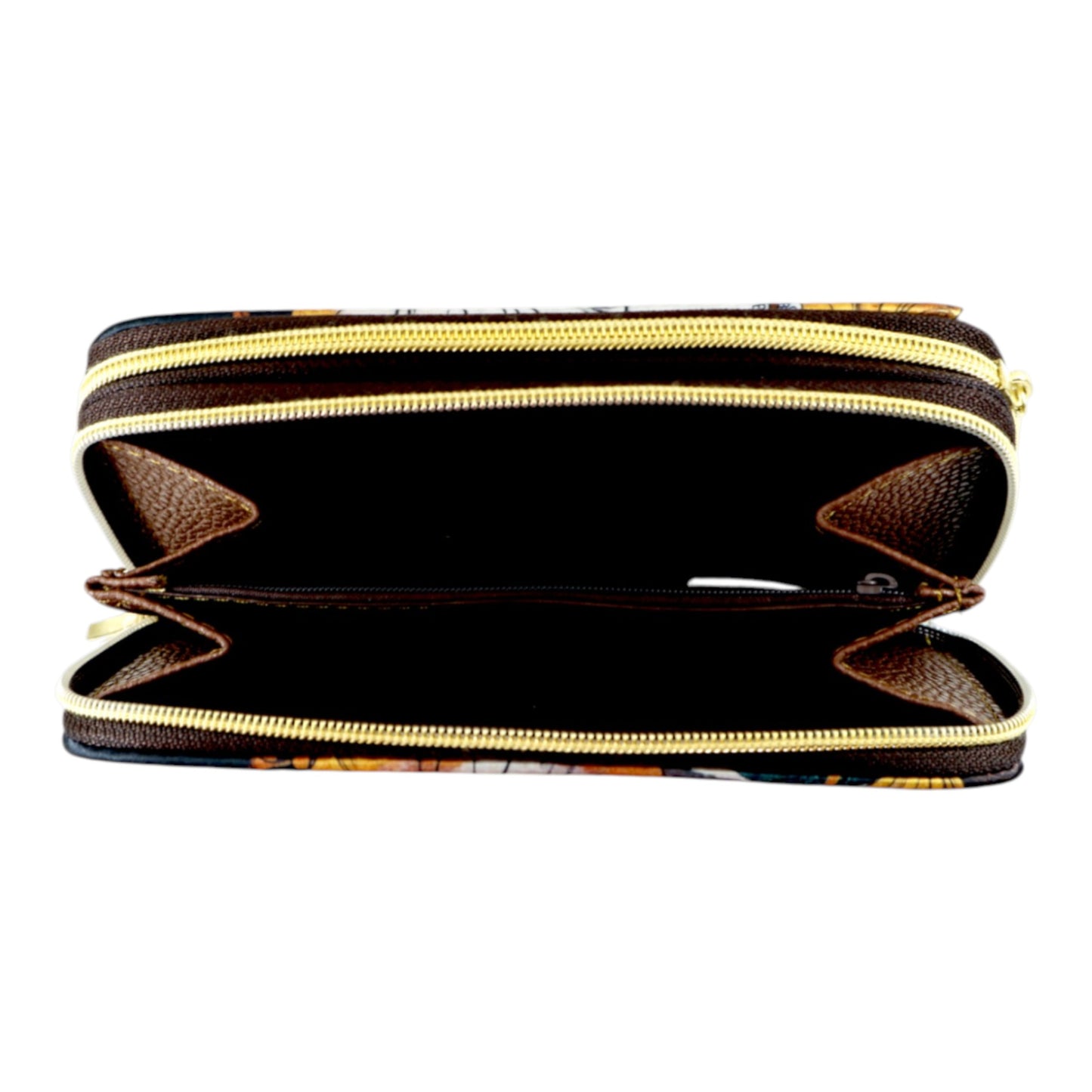 Billetera Doble Zipper - Elegant Tulip