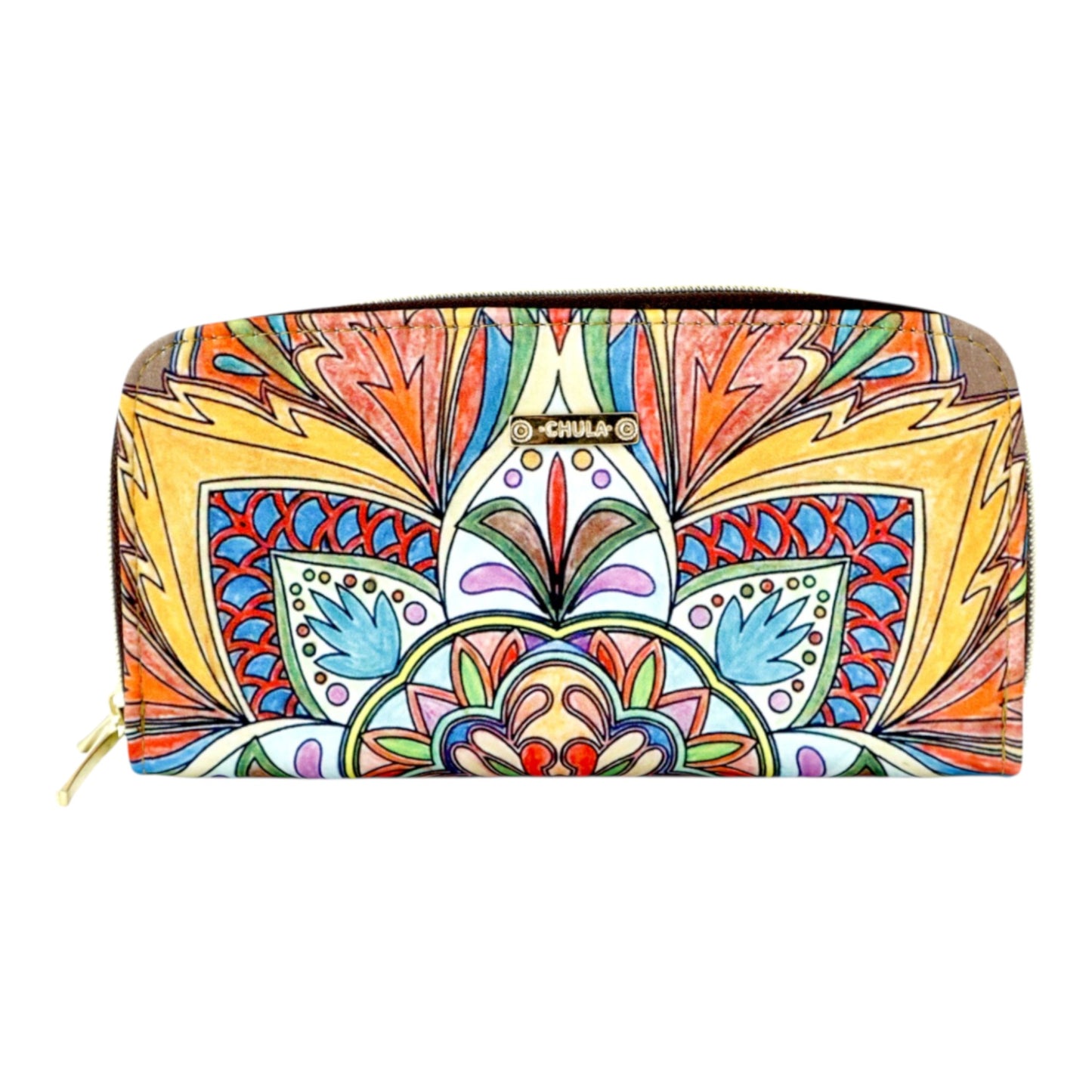 Billetera Doble Zipper - Namaste