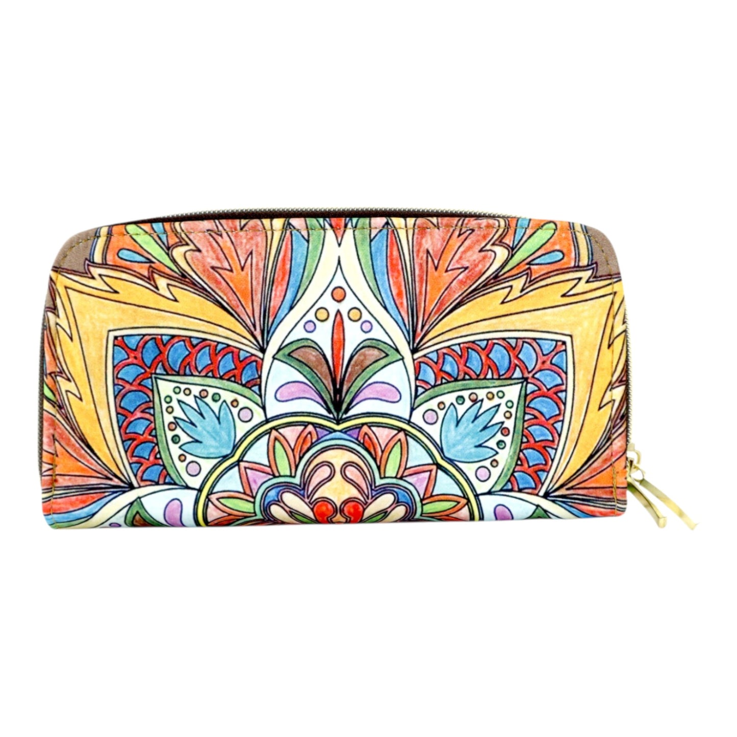 Billetera Doble Zipper - Namaste