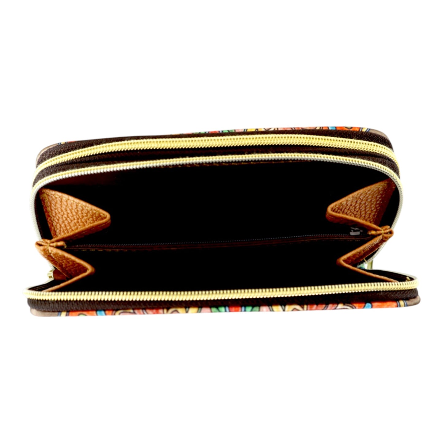 Billetera Doble Zipper - Namaste