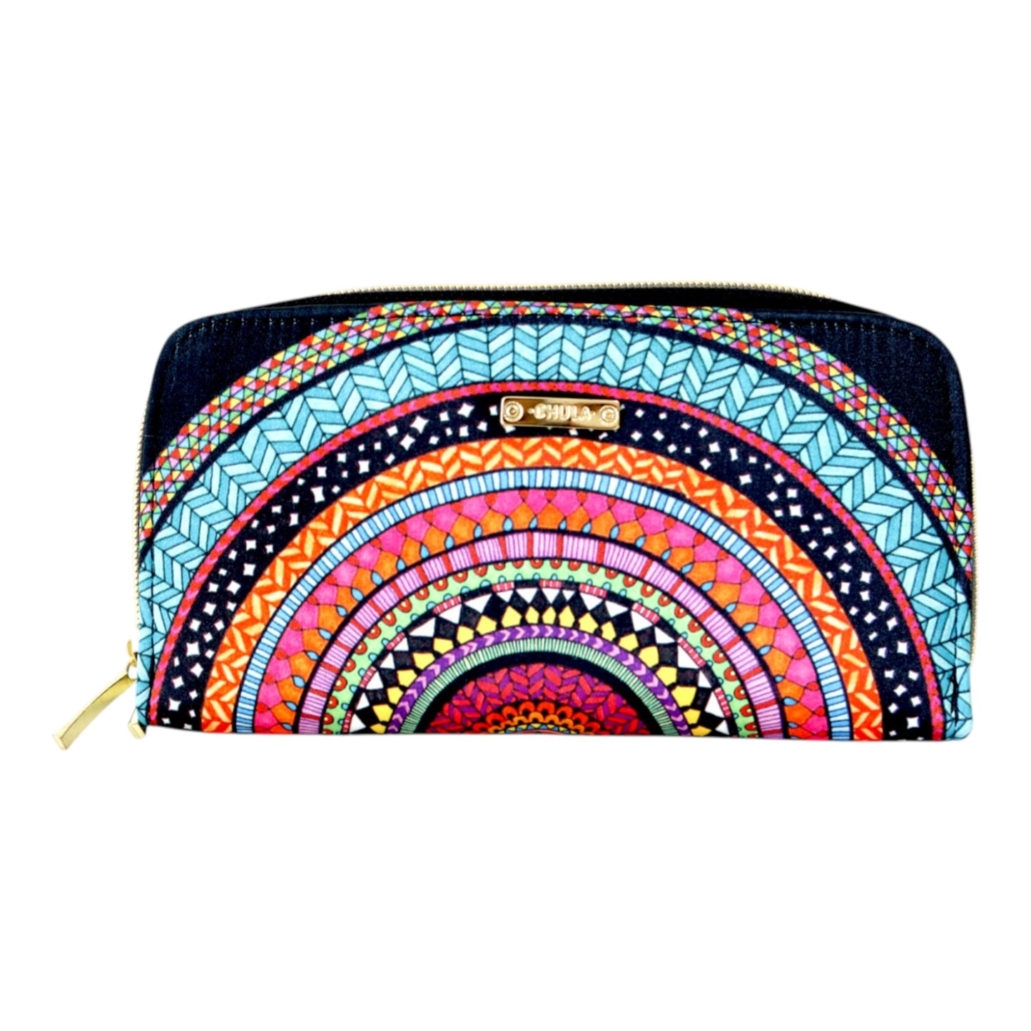 Billetera Doble Zipper - Mandala