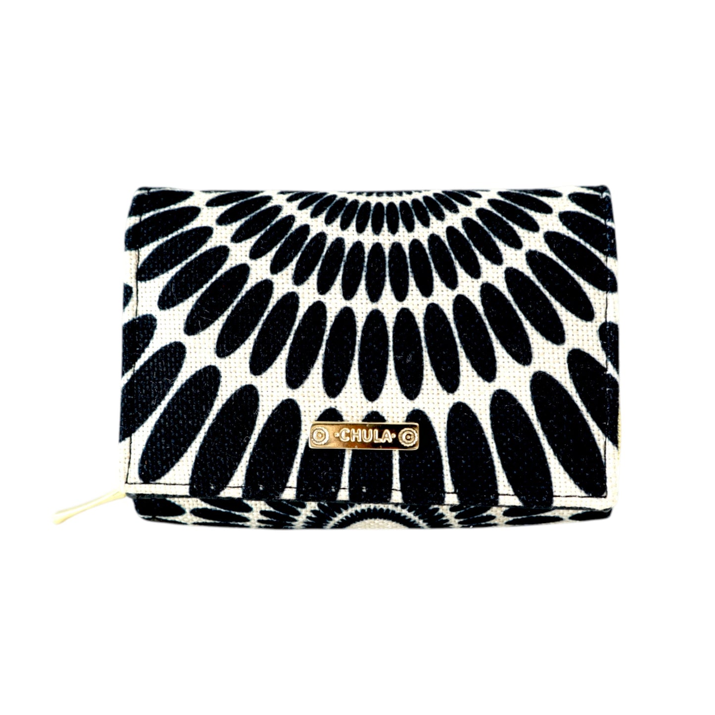 Dalia Wallet - Black Petal