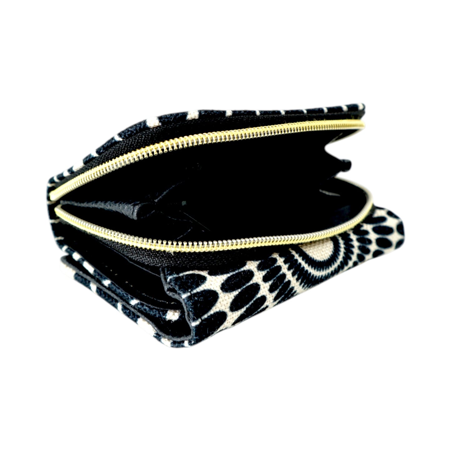 Dalia Wallet - Black Petal
