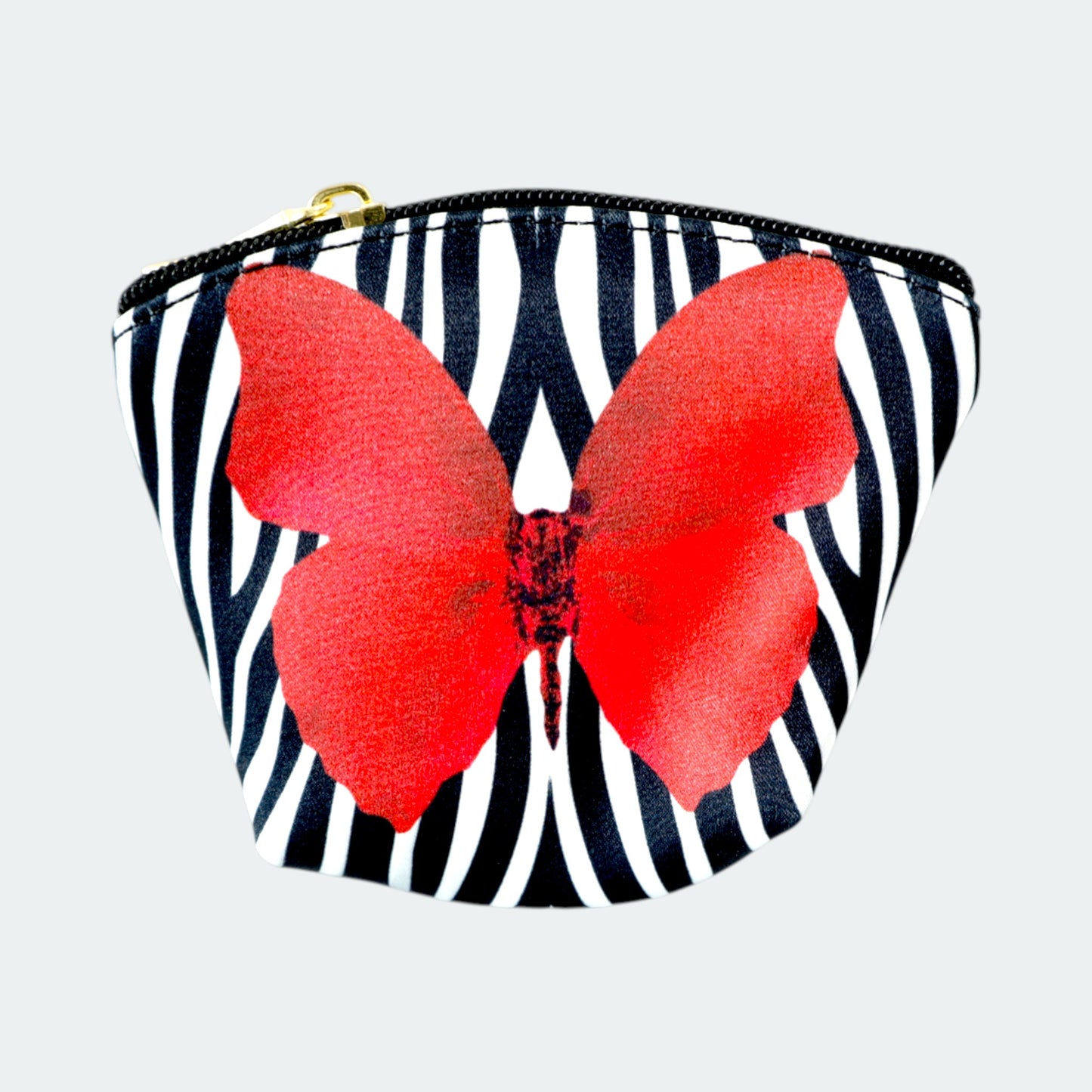 Monedero - Cebra Red Butterfly