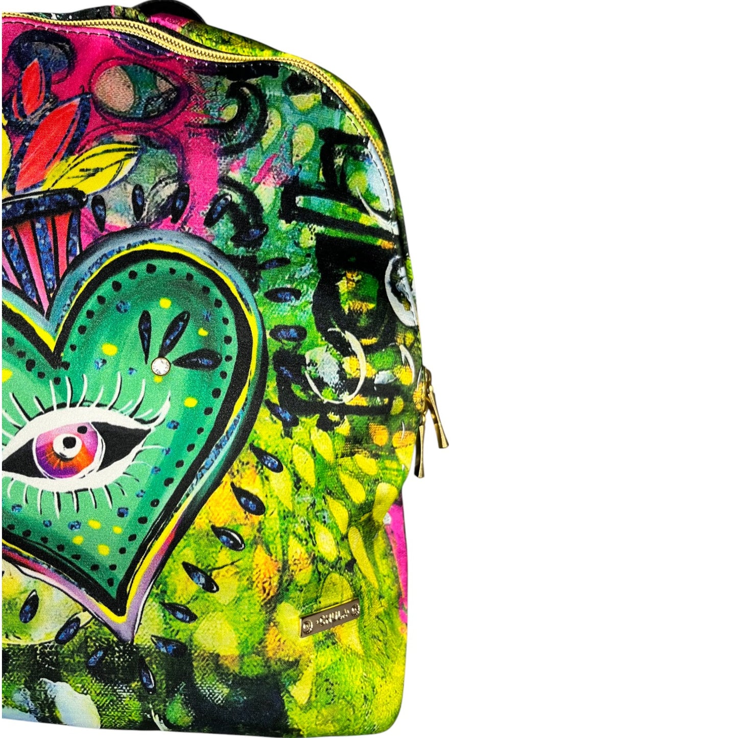 Mini Backpack - Green Gaze