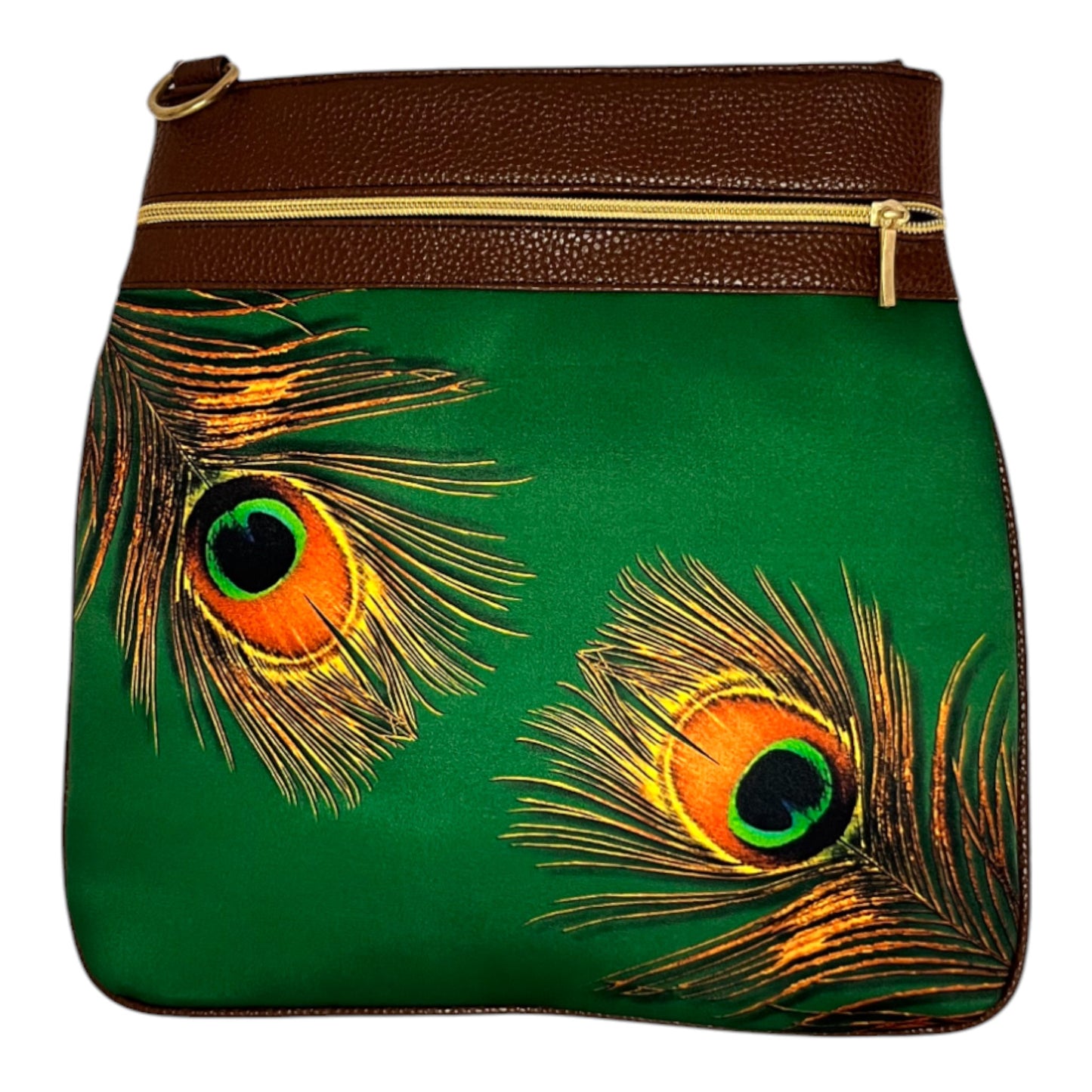 Bandolera Lia - Pavo Real Green