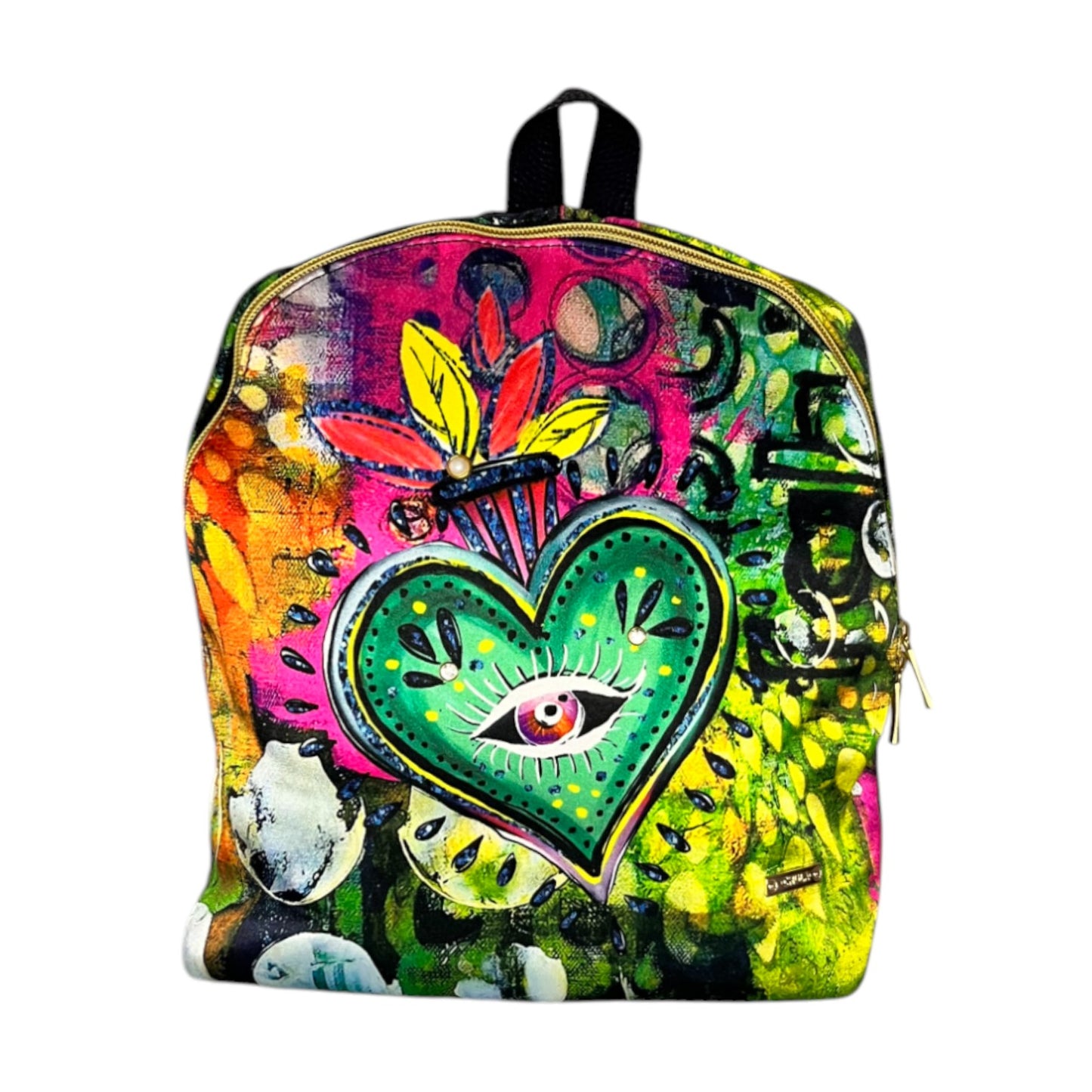 Mini Backpack - Green Gaze