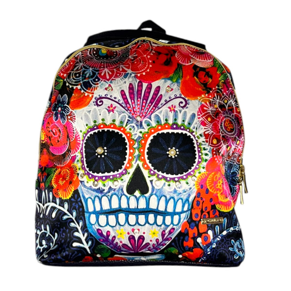 Mini Backpack - Red Skull