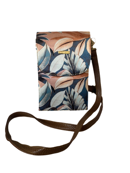 Amelie Porta Celular - Cream Leaves