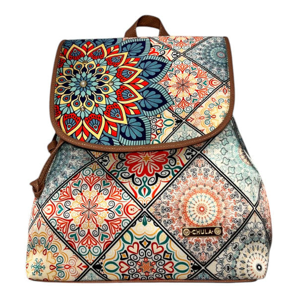 Backpack Celine - Mandala Turquesa