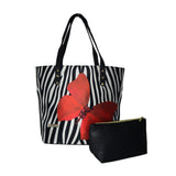 Nahomi - Cebra Red Butterfly