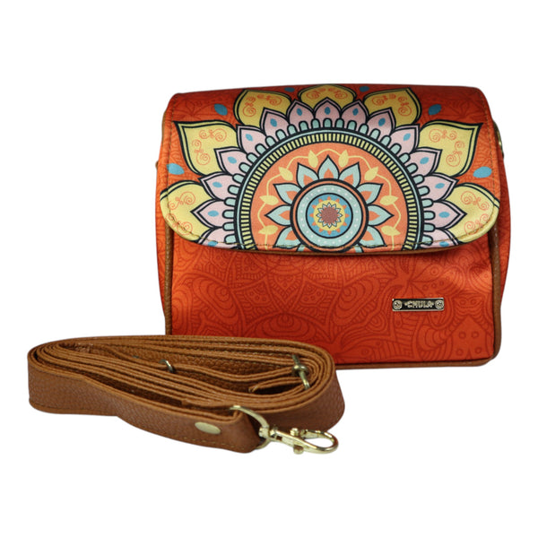 Mini Baul - Mandala Orange