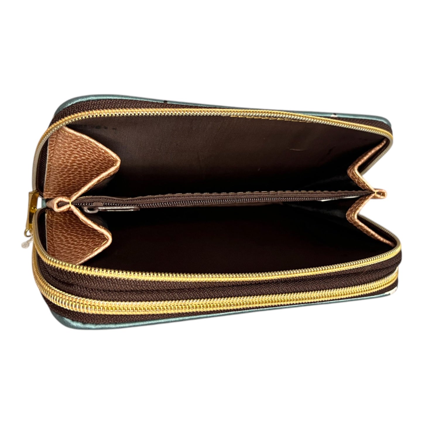 Billetera Doble Zipper - Hummingbird