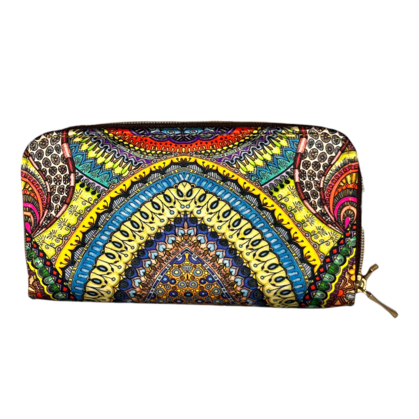 Billetera Doble Zipper - Vaquero