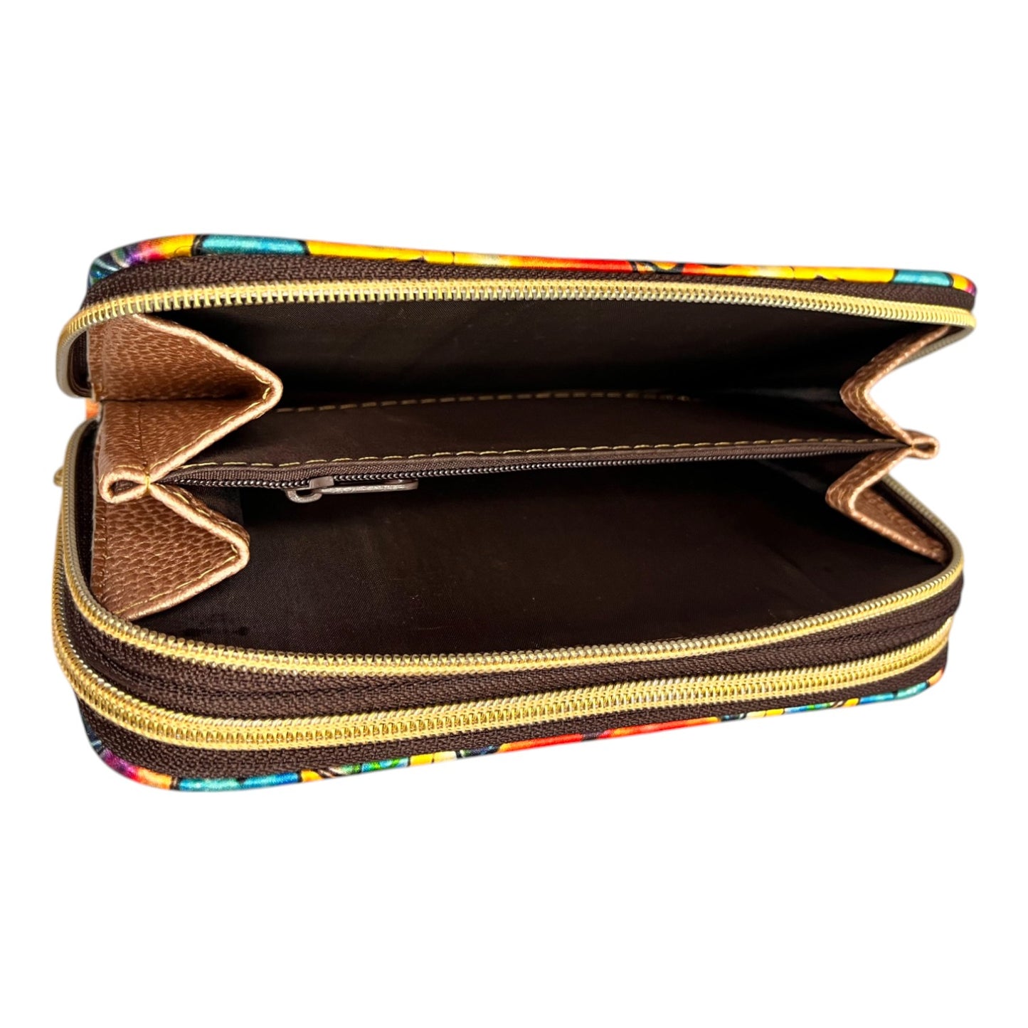 Billetera Doble Zipper - Pop Art
