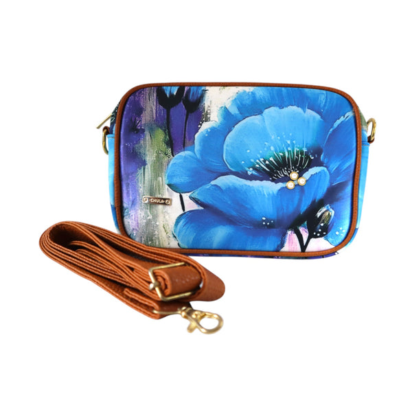 Bandolera Mia - Flor Azul