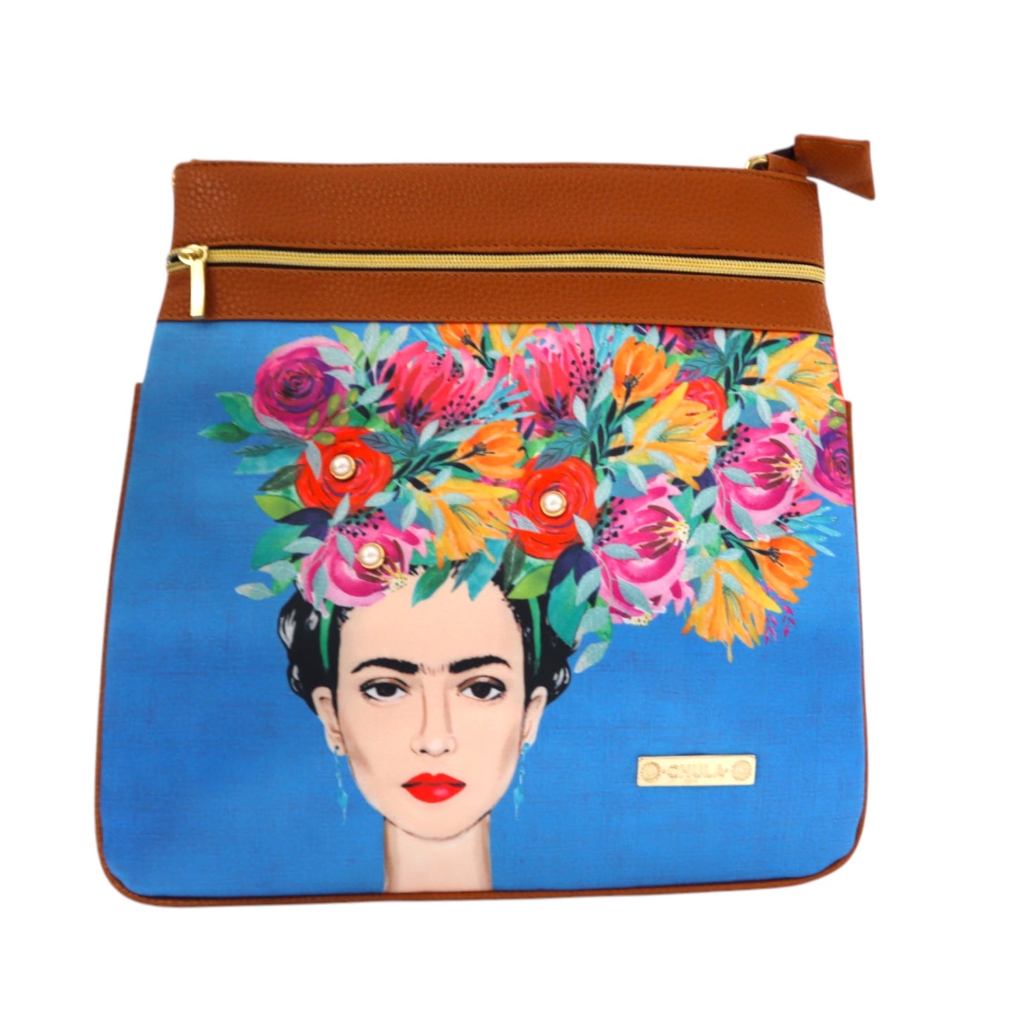 Bandolera Lia - Frida Flores Azules