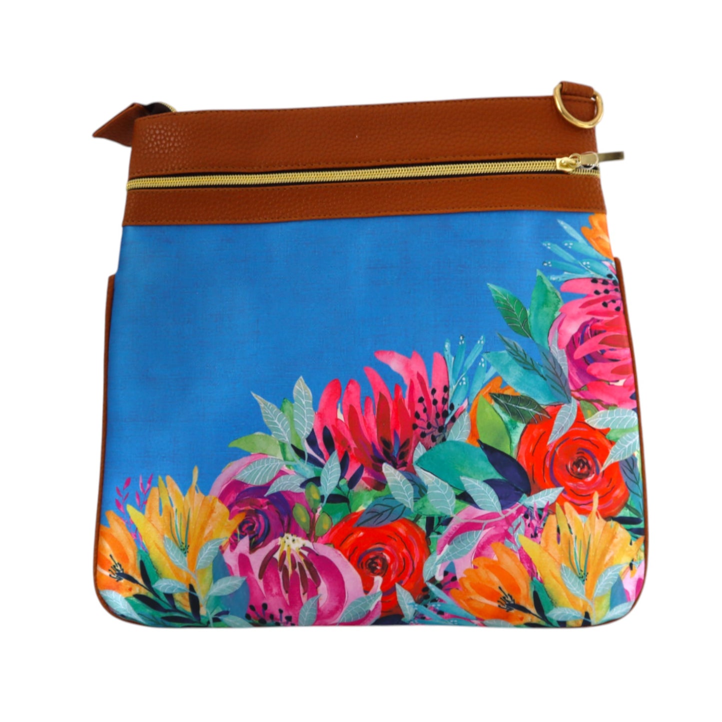 Bandolera Lia - Frida Flores Azules