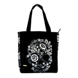Tote Opal - Skull Flower