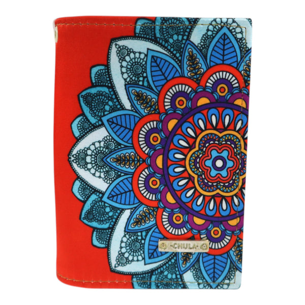 Porta Pasaporte - Mandala Rojo