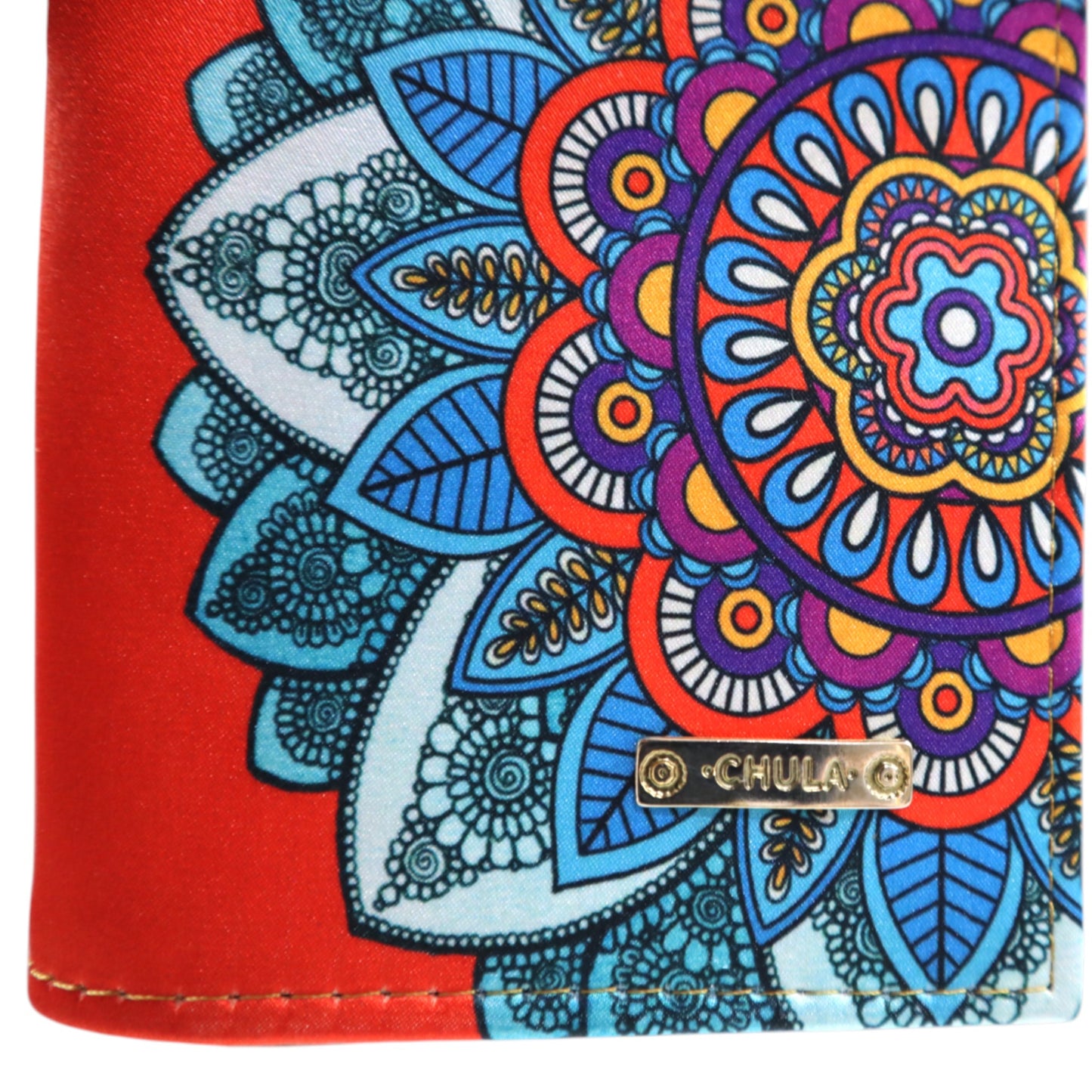 Porta Pasaporte - Mandala Rojo