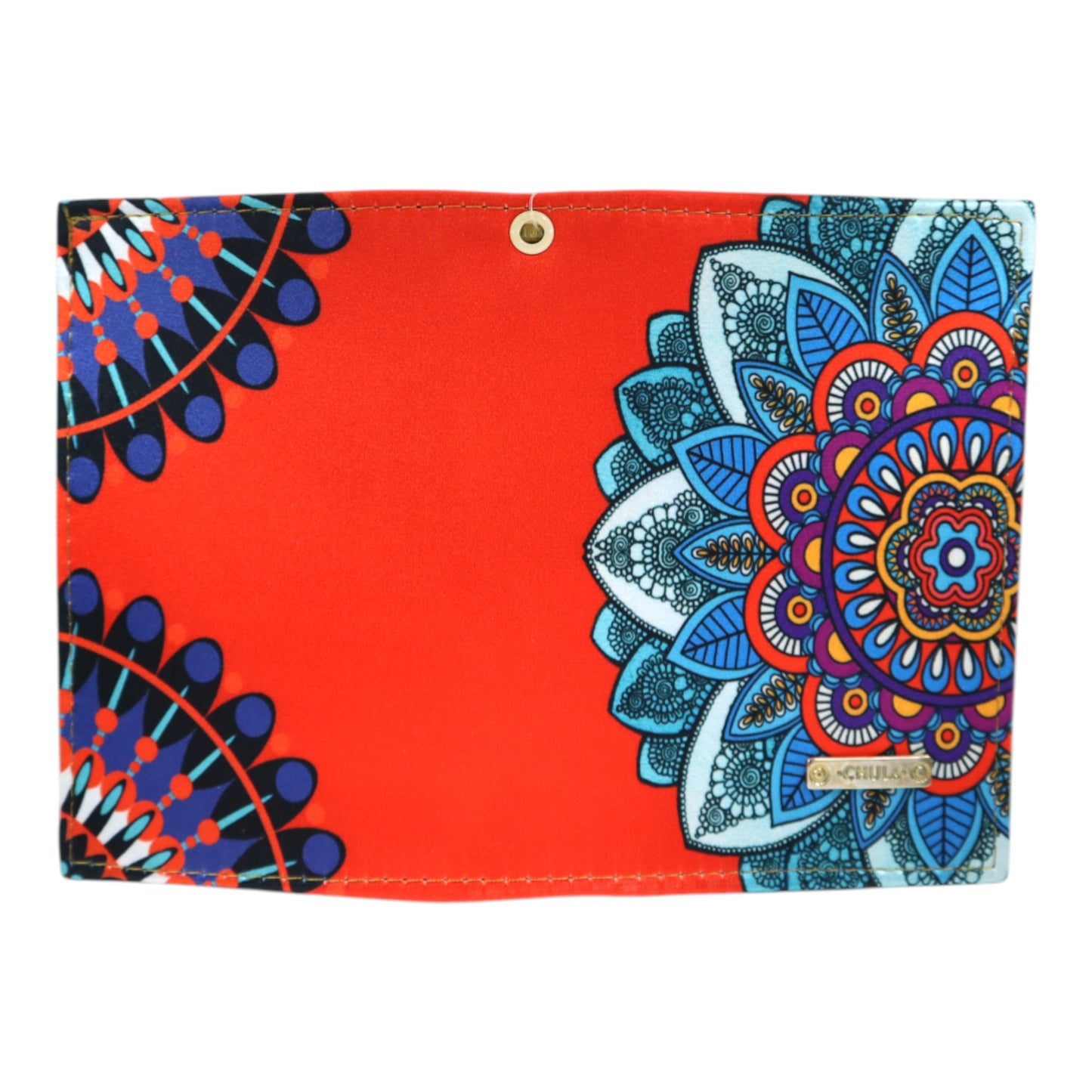 Porta Pasaporte - Mandala Rojo