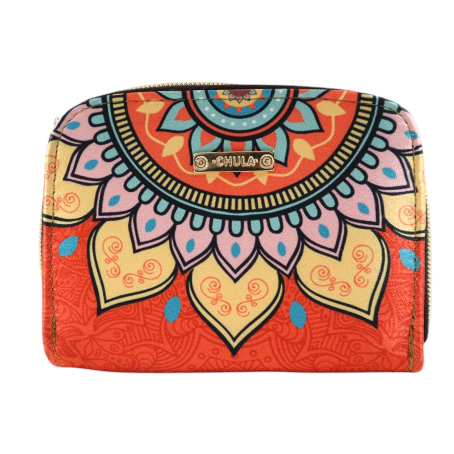 Billetera Jenny - Mandala Orange