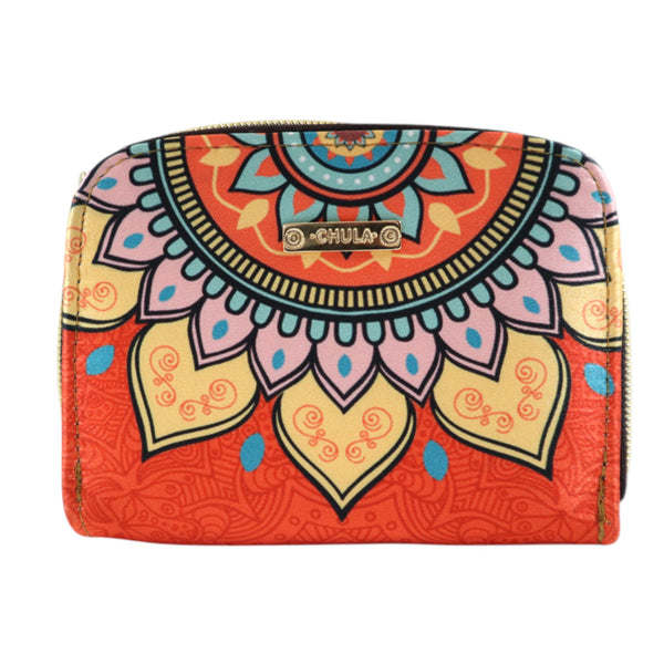 Billetera Jenny - Mandala Orange