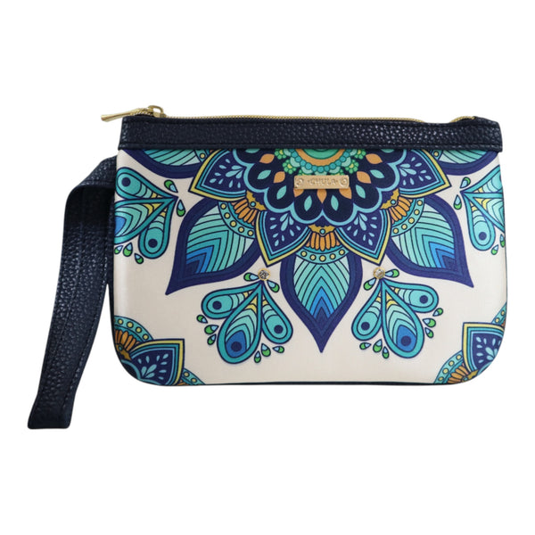 Mini Clutch - Mandala Blue Royal