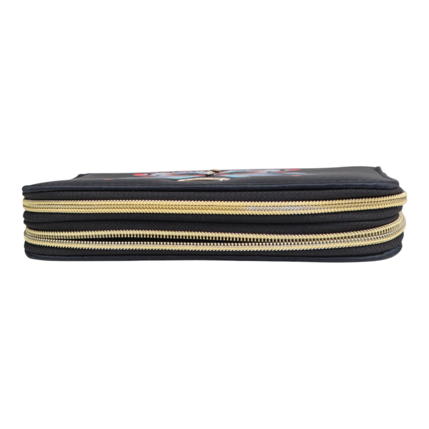 Billetera Doble Zipper - Mariposa Oscura