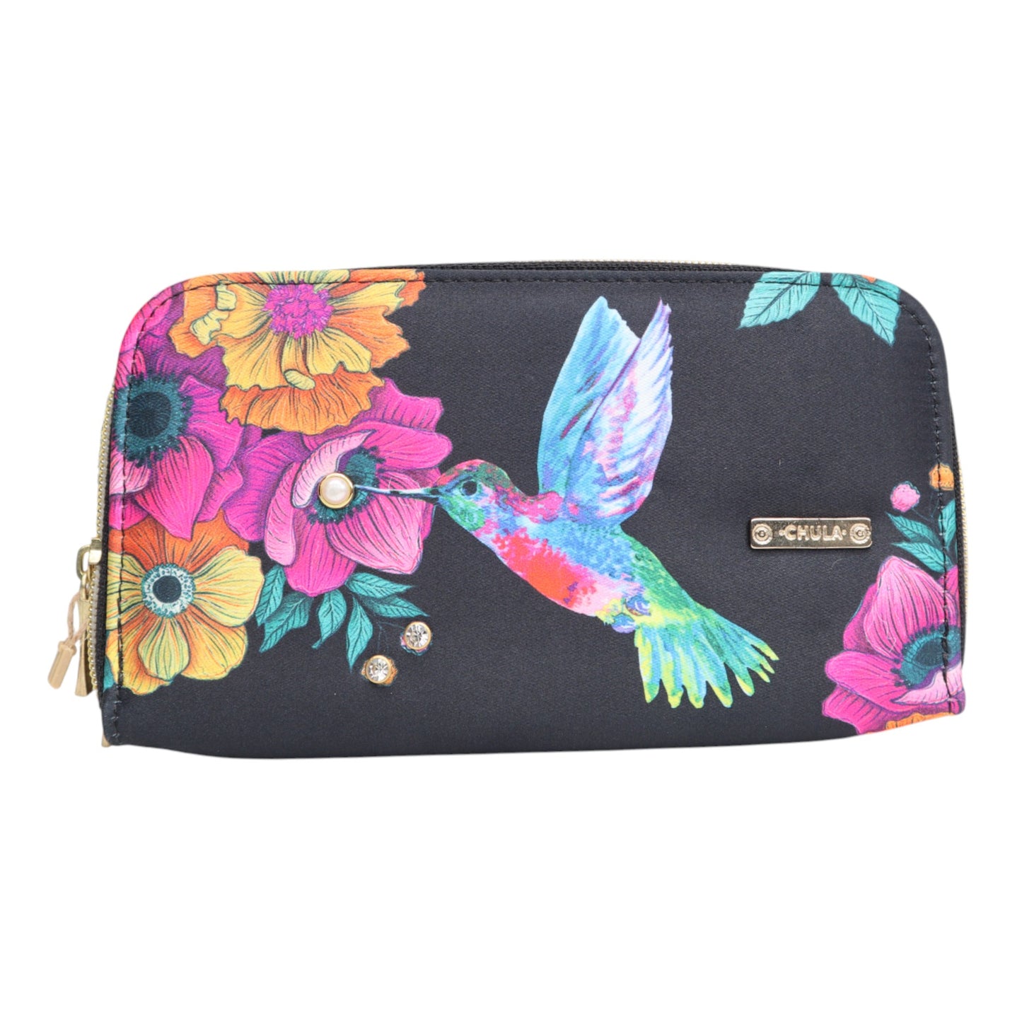 Billetera Doble Zipper - Colibri Thougth