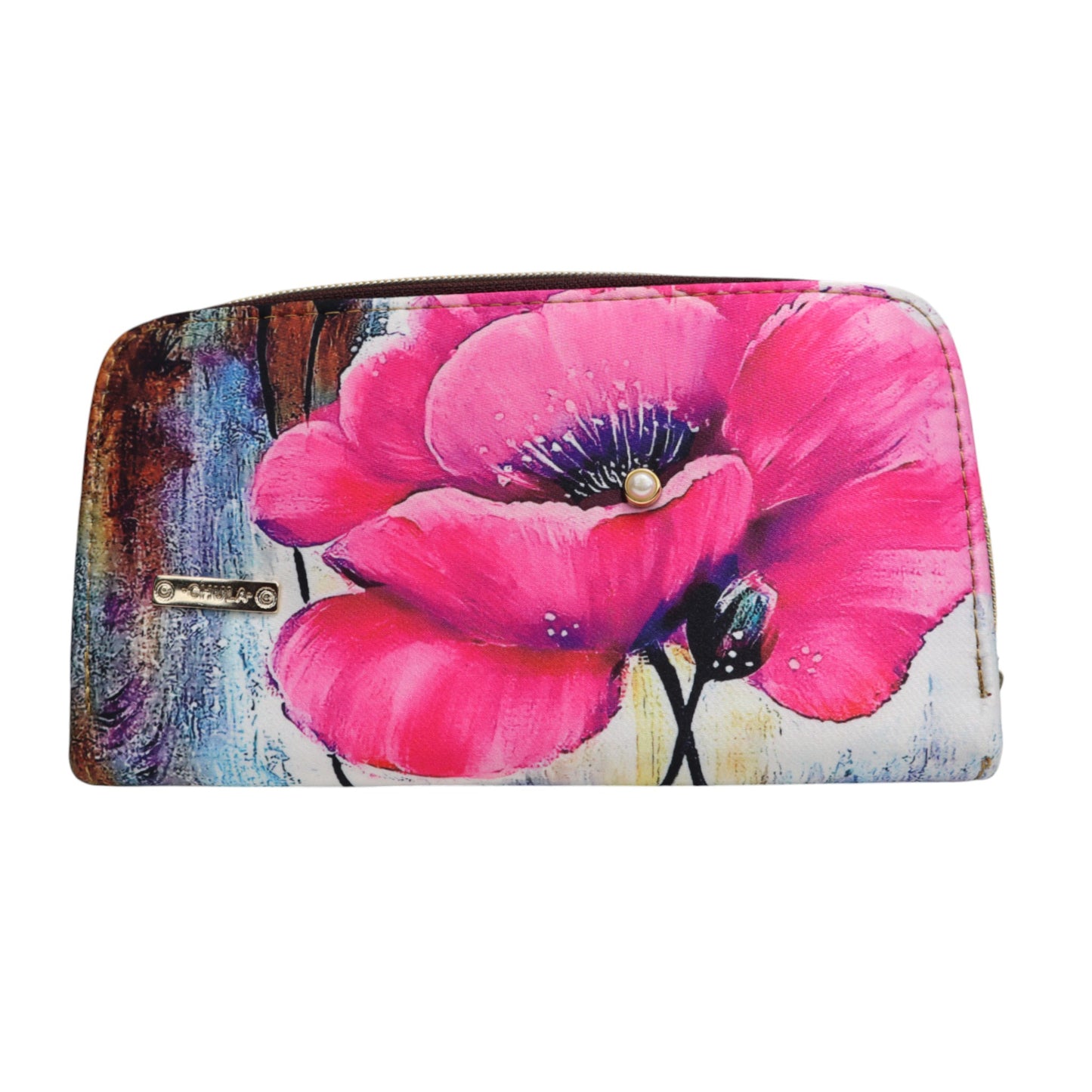 Colette Wallet - Flor Rosa