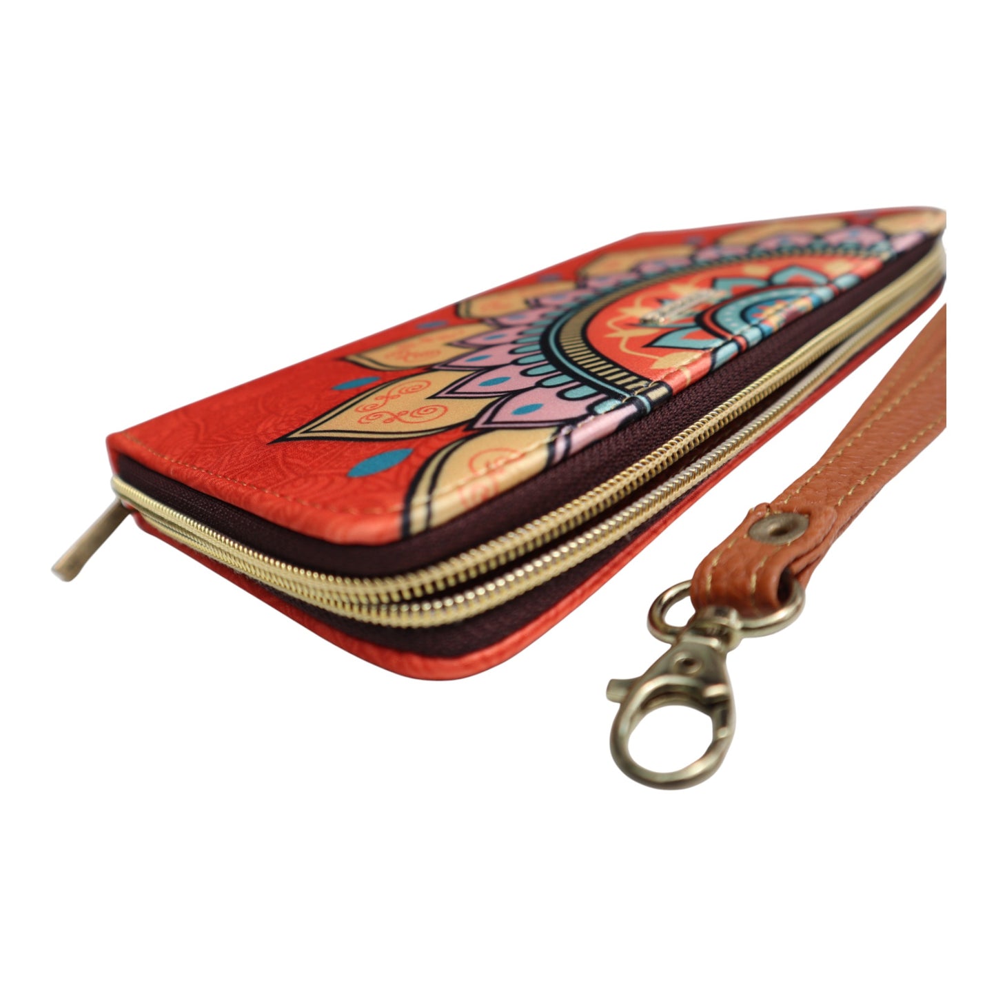 Cartera Maxi - Mandala Orange