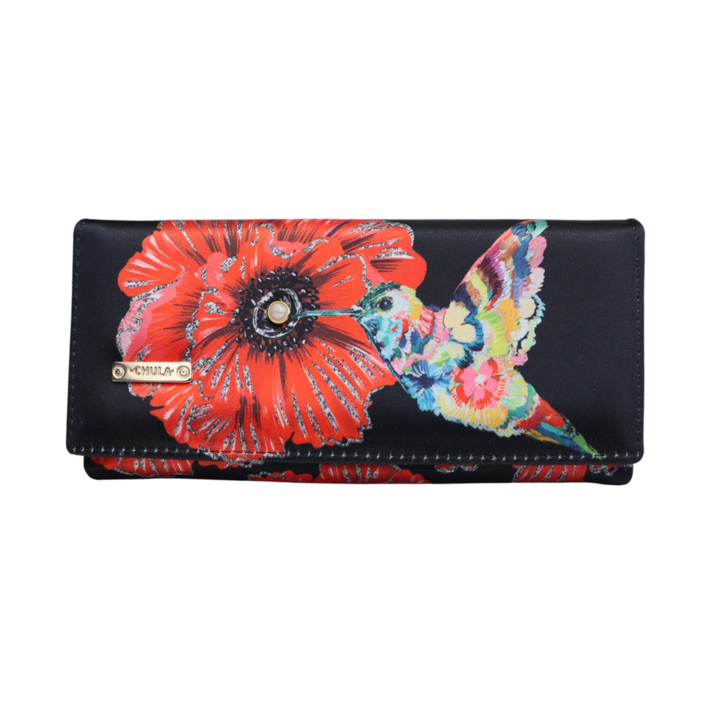 Sofia Wallet - Colibri Flor Roja