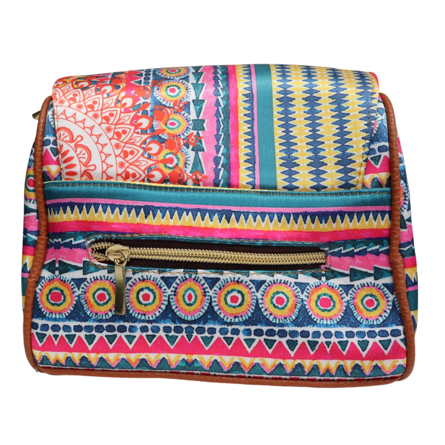 Mini Baul - Mandala Flor Roja