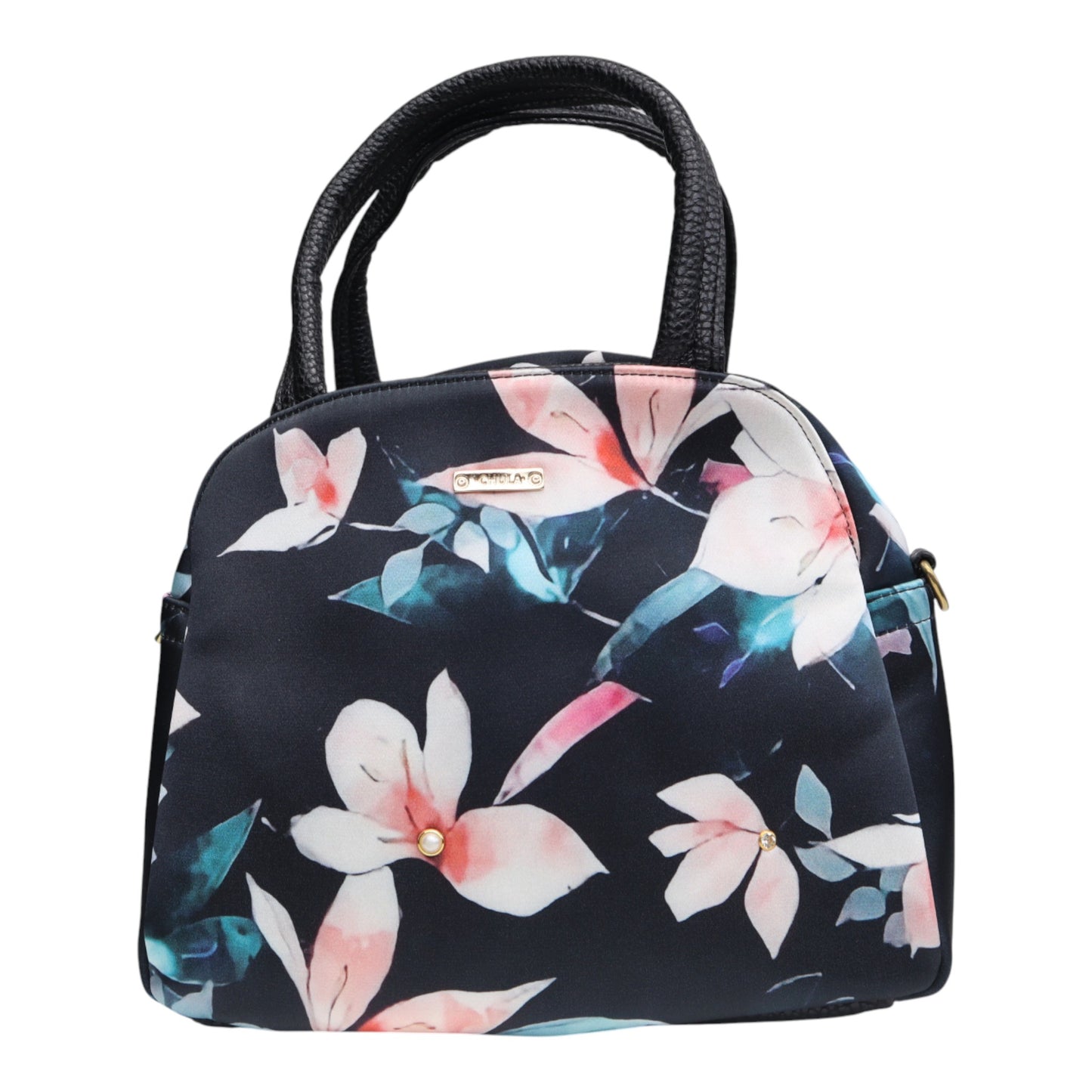 Milly - Black Beige Flower