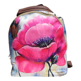 Mini Backpack - Flor rosa