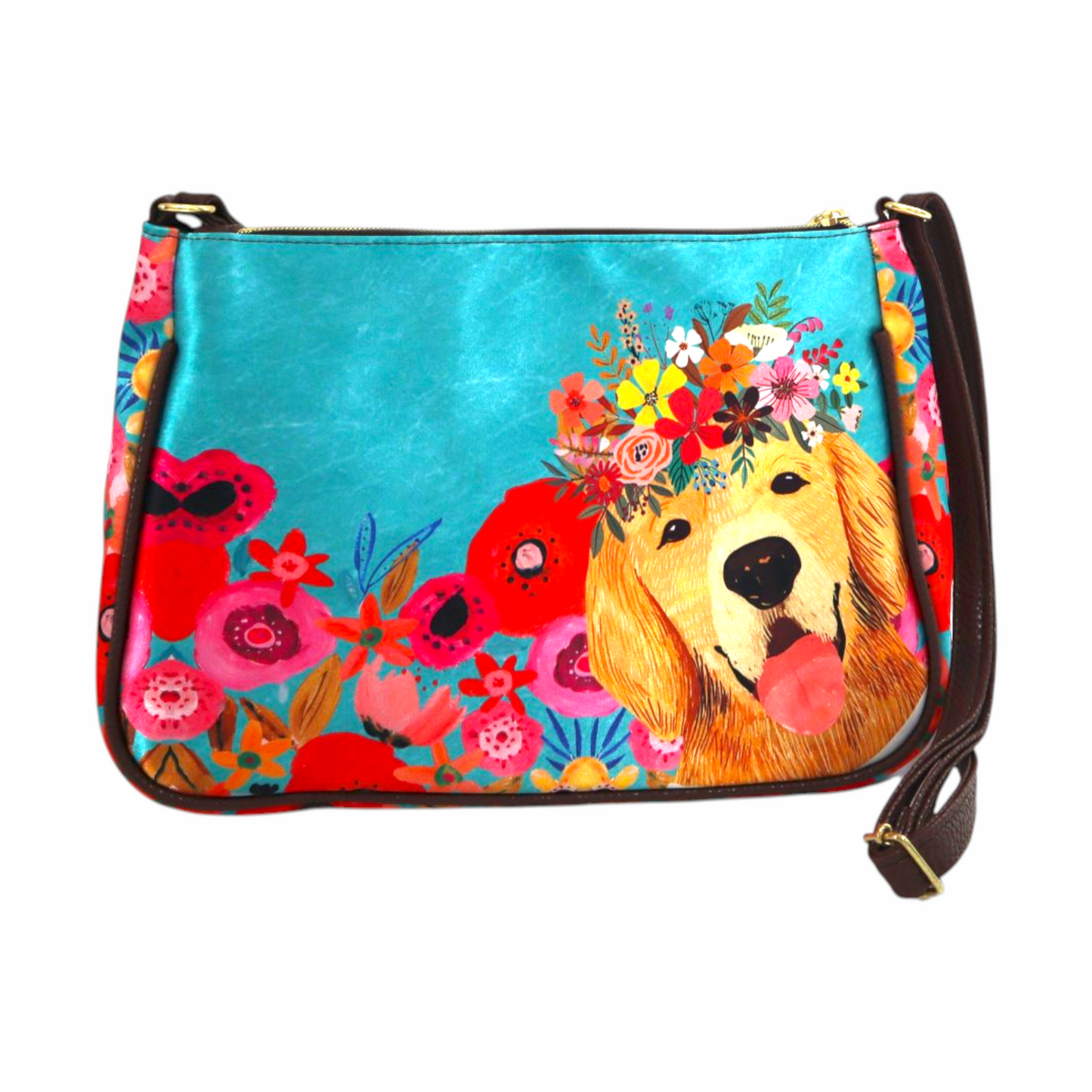 Iliana - Puppy Azul y Flores