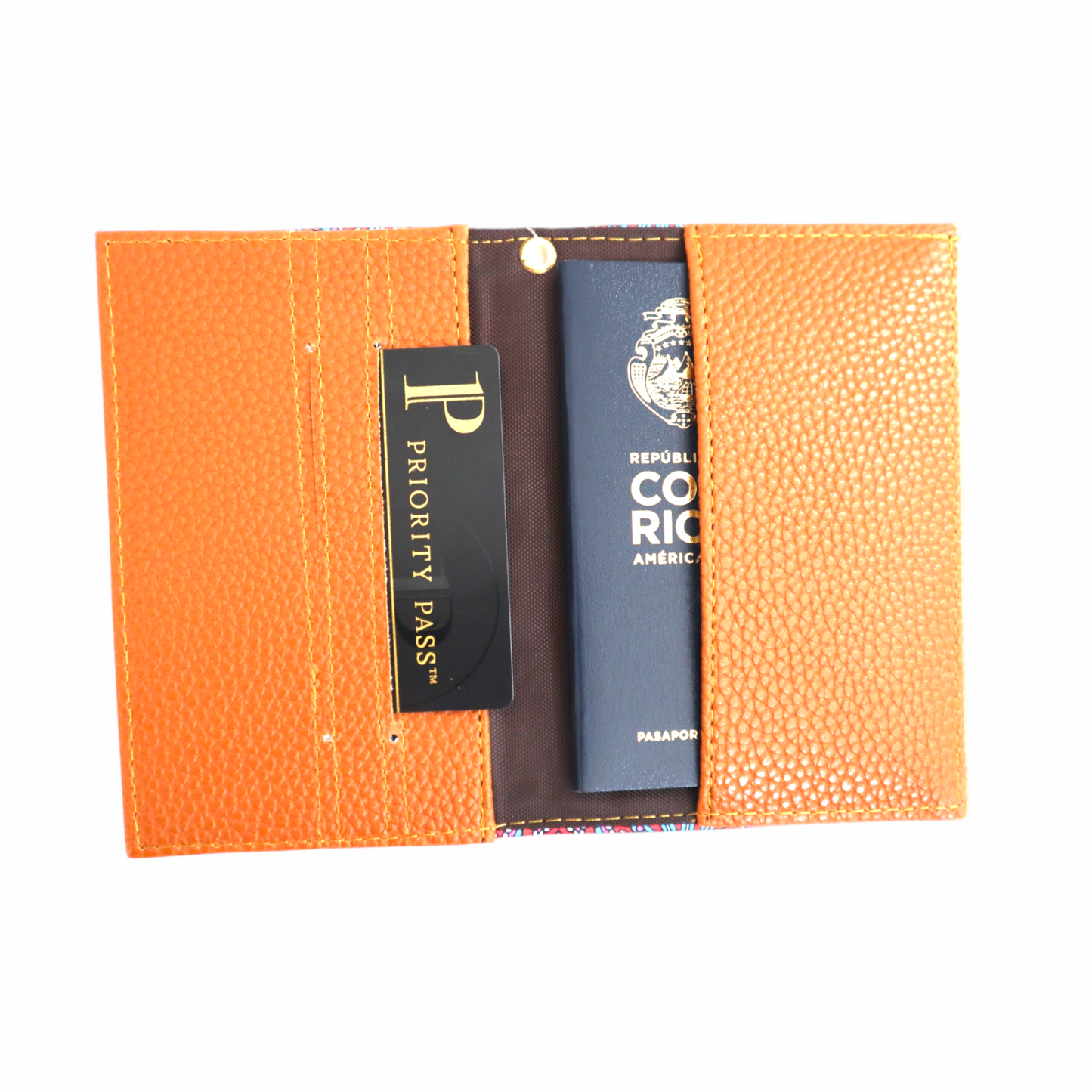 Porta Pasaporte - Calavera Azul