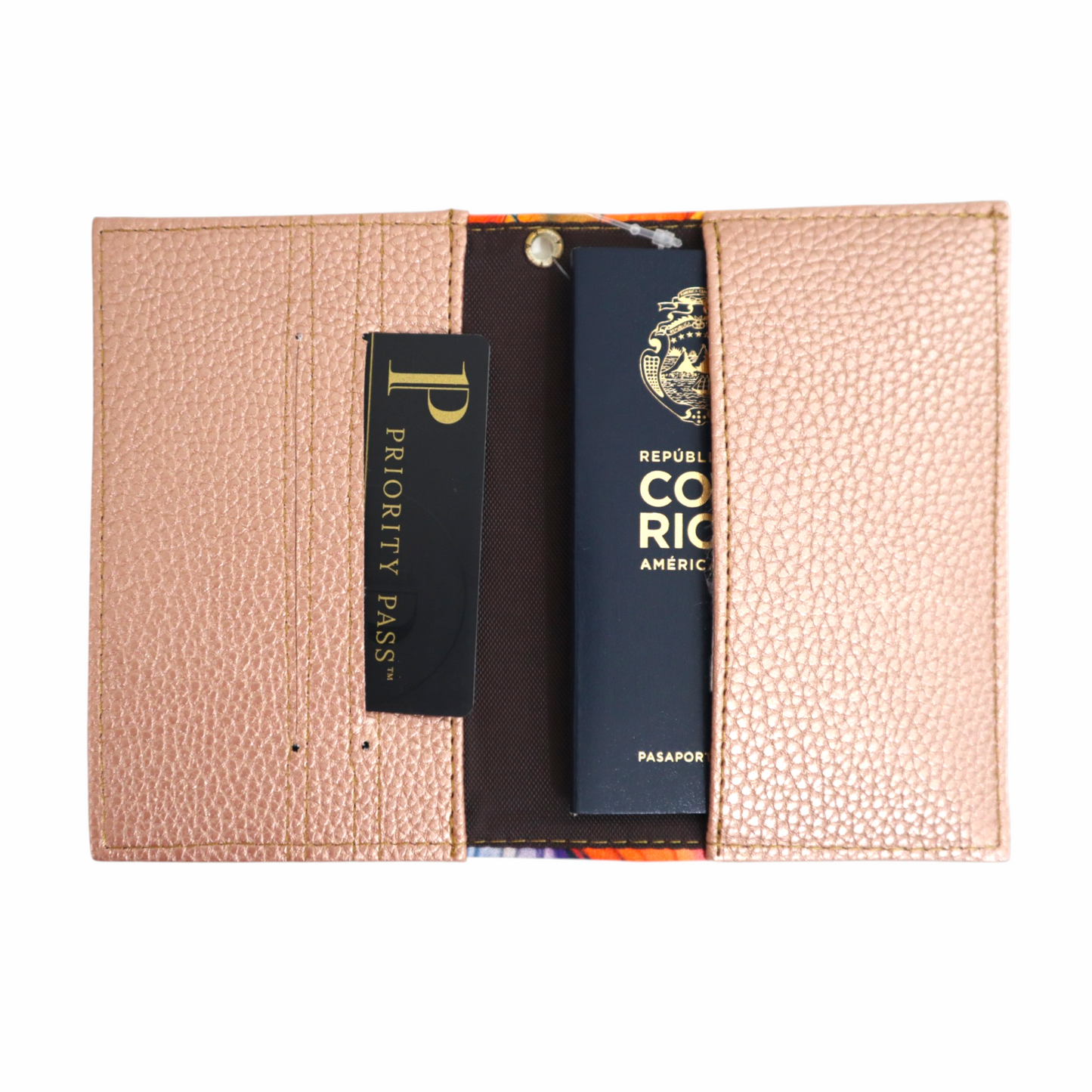 Porta Pasaporte - Campanilla Oro