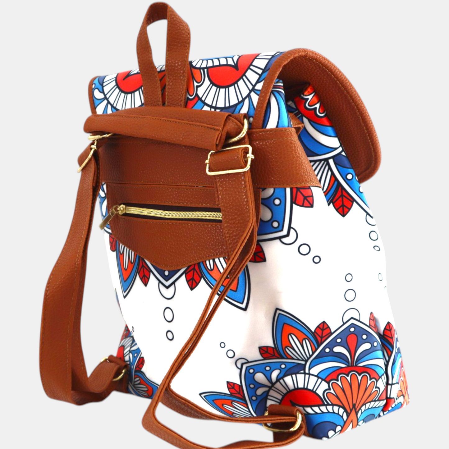 Backpack Celine - Mandala Blanco