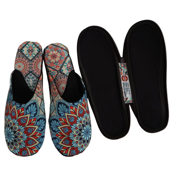 Pantufla - Mandala Turquesa