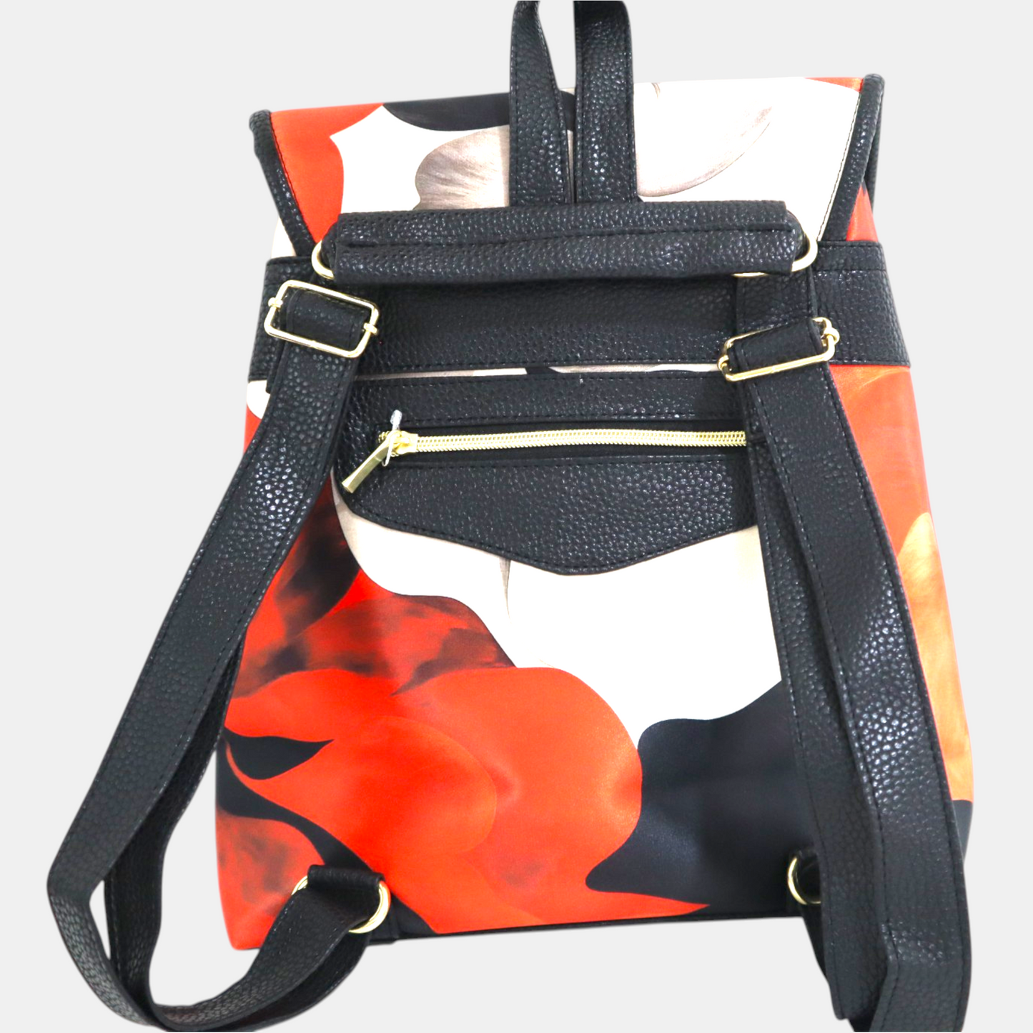 Backpack Celine - Pasion Escarlata Decorado